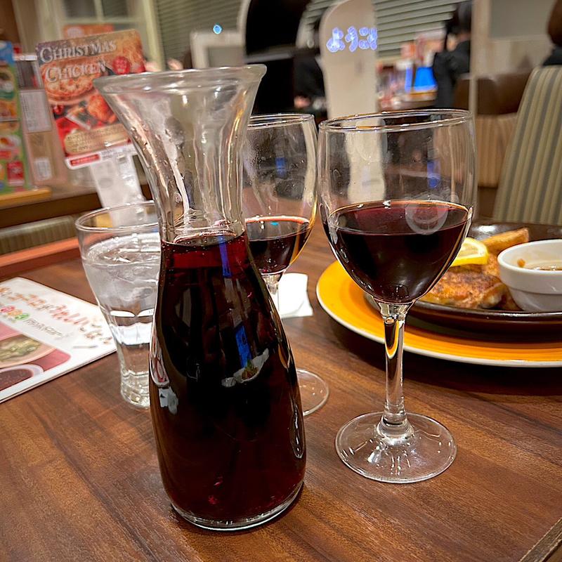 デカンタワイン(赤)(ジョナサン 狛江店 )