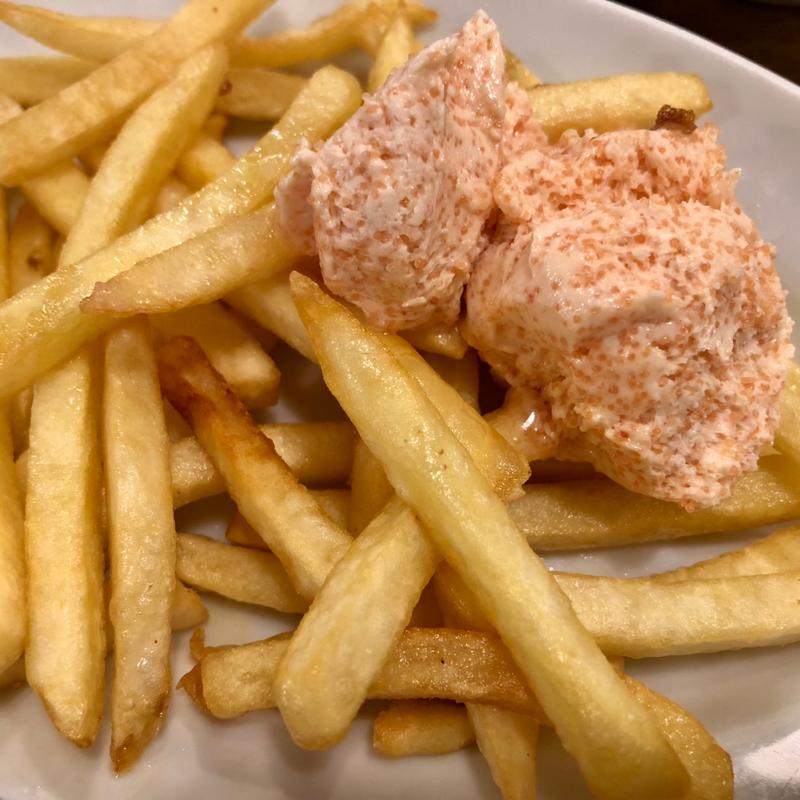 明太ポテト(大衆酒場 五の五 祐天寺駅前店)