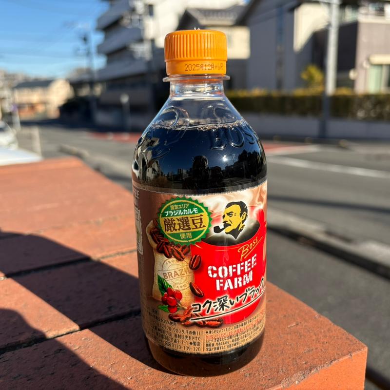 ボスCFブラックホット・440 ml(ローソン 横浜矢部町店)