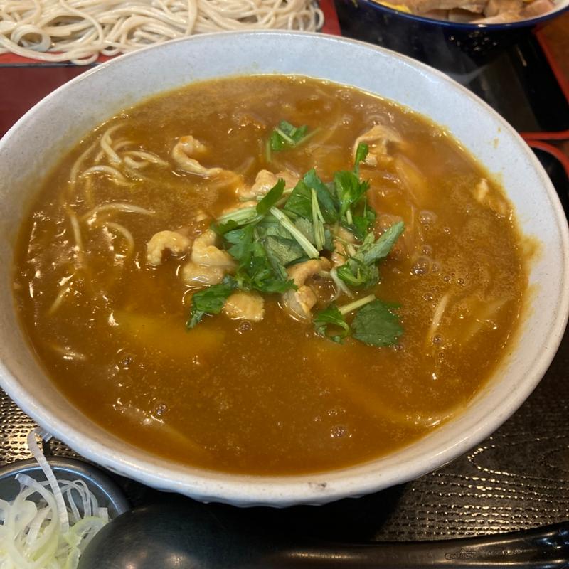 カレー南蛮そば(くろむぎ堂)