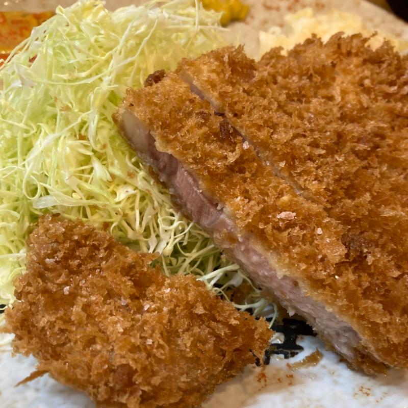 カツランチ(とんかつ燕楽 （エンラク　池上）)