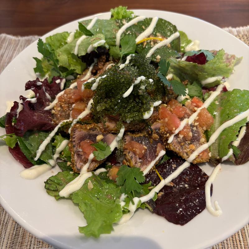 伊良部カツオとお野菜のライスプレート(ゆさらび)