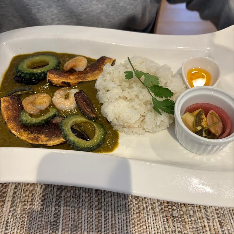 グリーンカレー(ゆさらび)