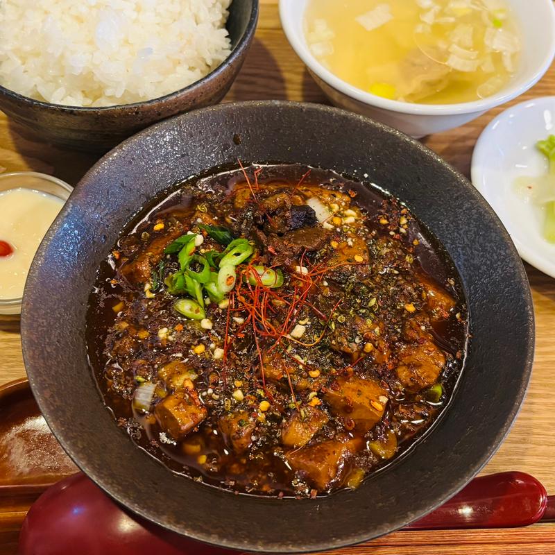 麻婆豆腐定食(麻婆豆腐専門店しびれや 日暮里)