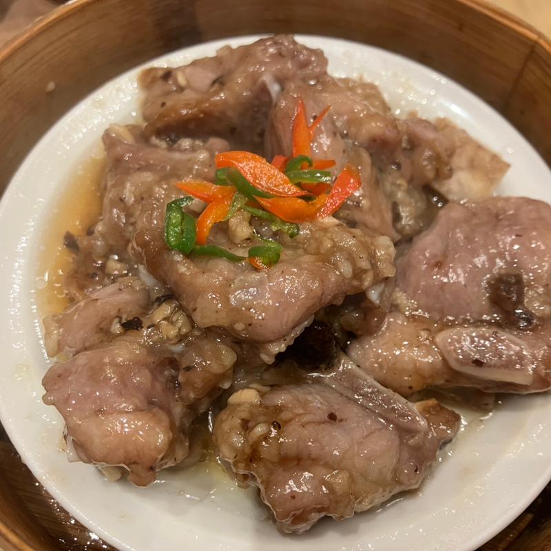  スペアリブの黒豆ソース(西遊記)