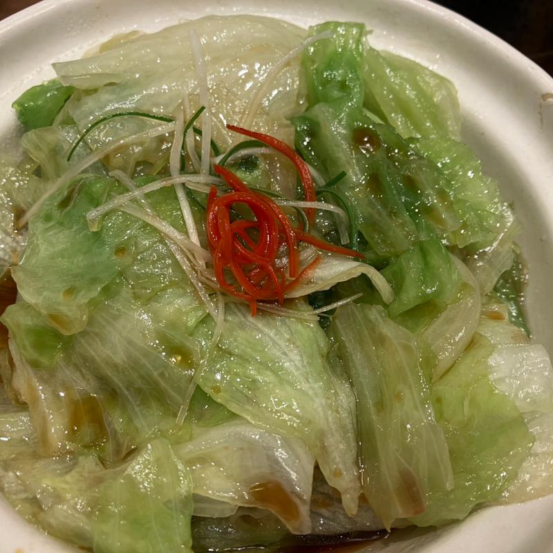 レタスの湯引き(西遊記)