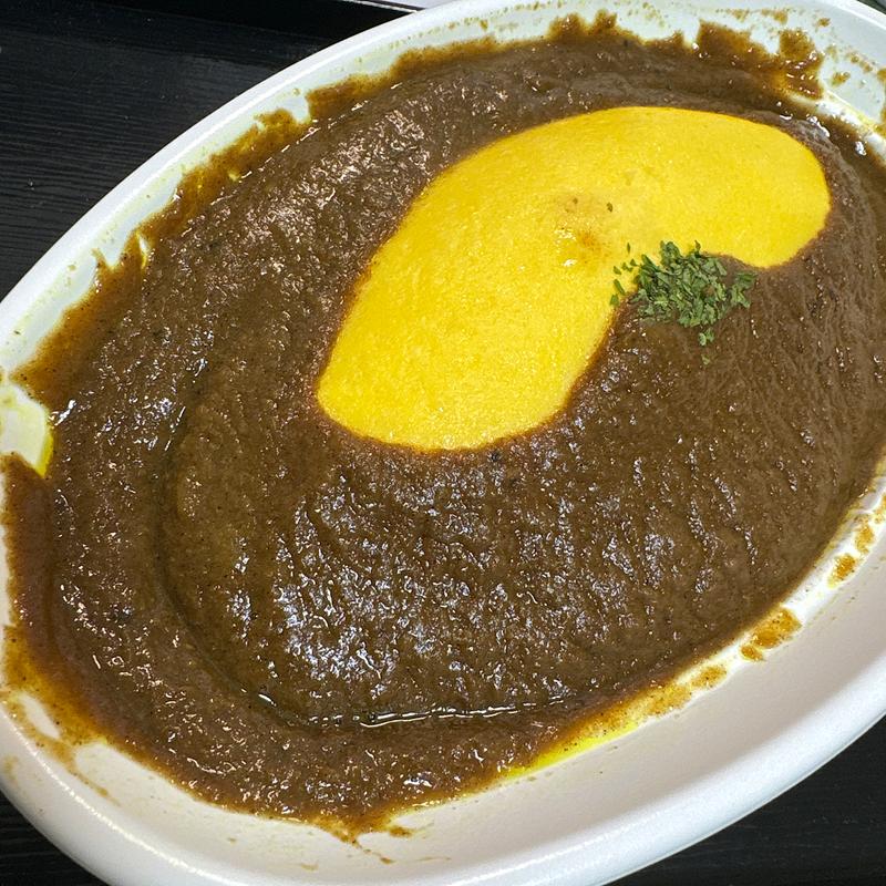 ふわふわオムカレー(リトルプールコーヒー)