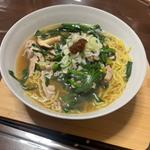 ニラそば(創作料理　我家)