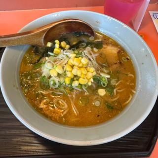 みそラーメン(月の輪チェーン たつみ商店)