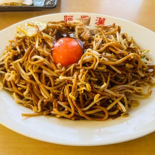 焼きそば蘭王のせ（並盛）