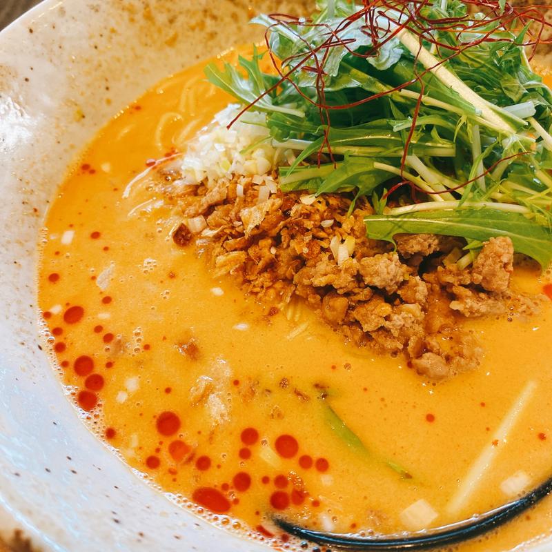 担々麺(旬の肴と日本酒 居酒屋えいちゃん)