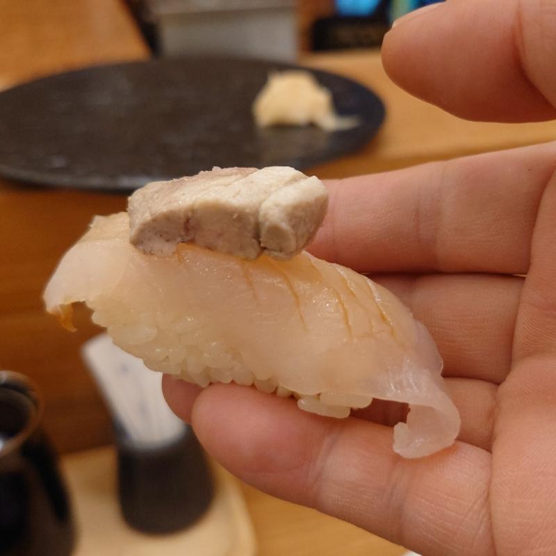 本カワハギ(鮨 あらた)