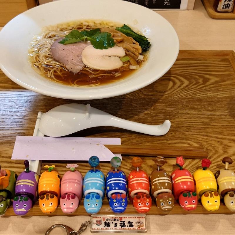 川俣シャモ生醤油ラーメン(麺処 隆)