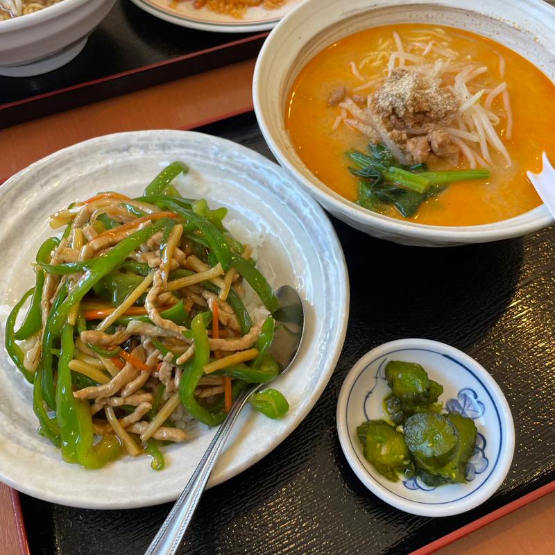 ラーメンセット(台湾料理幸楽園)