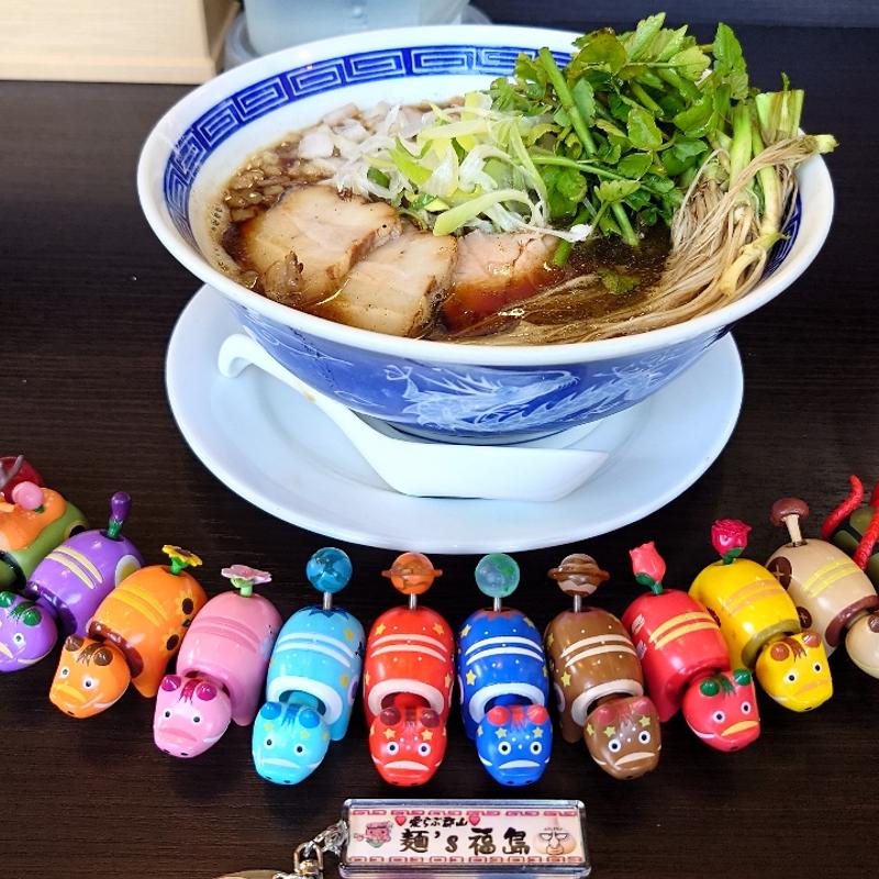 煮干中華蕎麦せりトッピング(中華蕎麦 こばや)