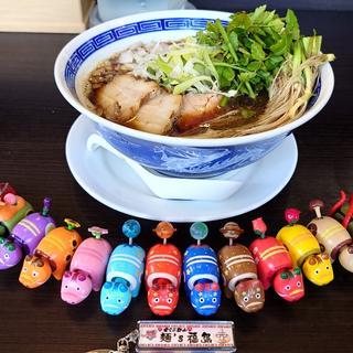 煮干中華蕎麦せりトッピング(中華蕎麦 こばや)