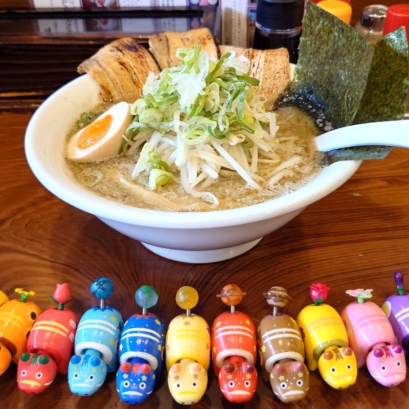 魚介豚骨ラーメン(麺処若武者)