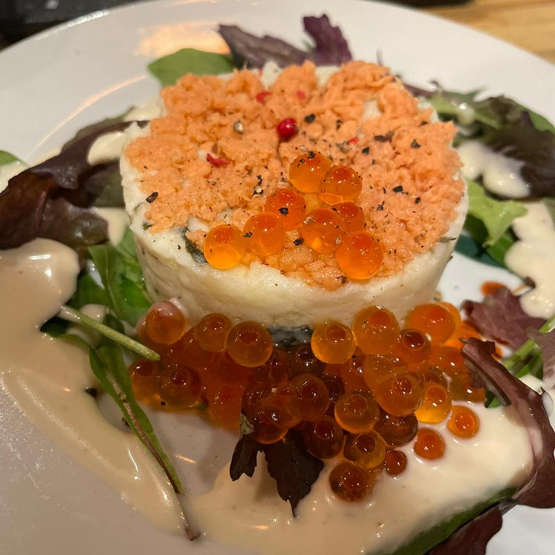 ポテトサラダ(煙と炭W)