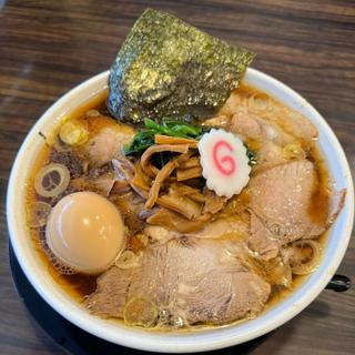 特製生姜醤油ラーメン 大盛り(生姜醤油らーめんみずさわ川口店)