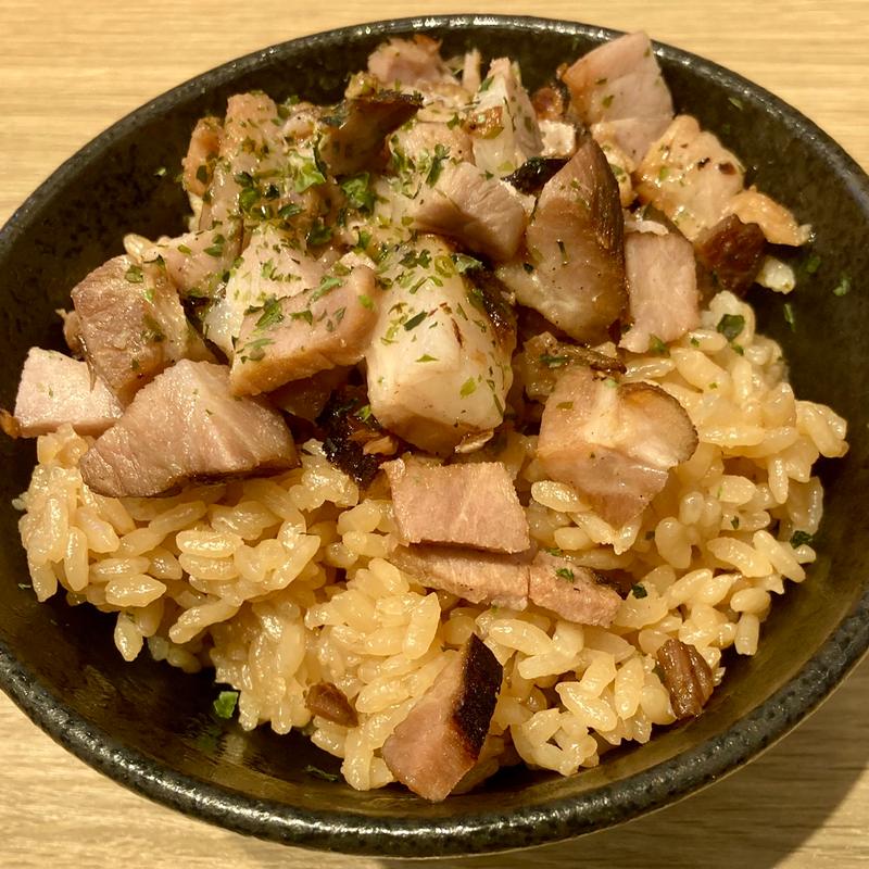炊き込み豚飯(つけめんTETSU 横浜ランドマークプラザ店)