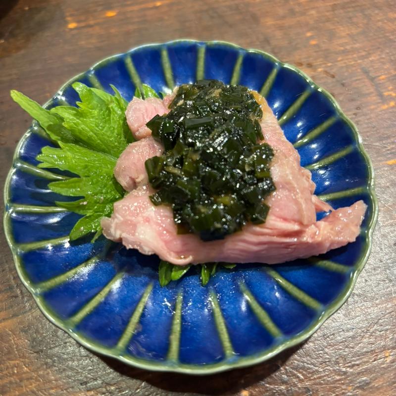 ラム肩ロース刺しハーフ(てるてるぼうず)