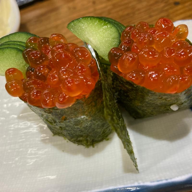 いくら2貫(丸天寿司)