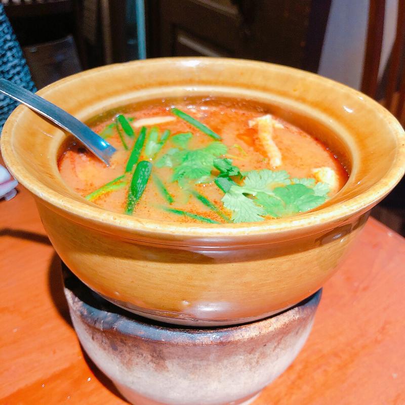トムヤムクン(タイ料理とタイスキの店 クンテープ 道頓堀本店)