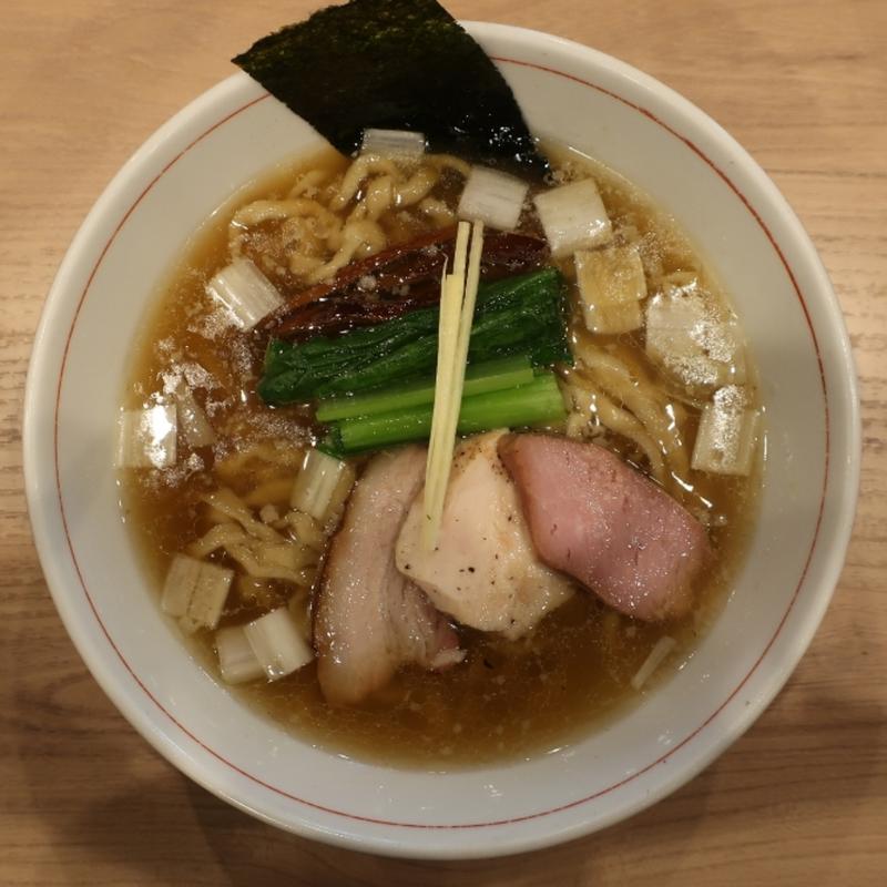 手揉み中華そば(塩)(麺処 にし尾)