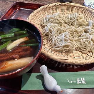 鴨汁そば(そば切り 天笑 （てんしょう）)