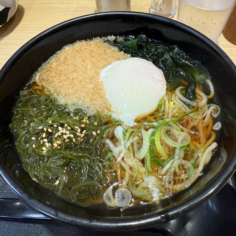 めかぶそば(名代 箱根そば 多摩センター東口店)