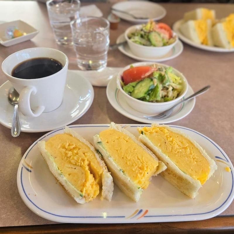 モーニング 厚焼きたまごトースト(テルミーヌ)