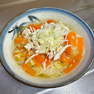 鶏塩にゅうめん