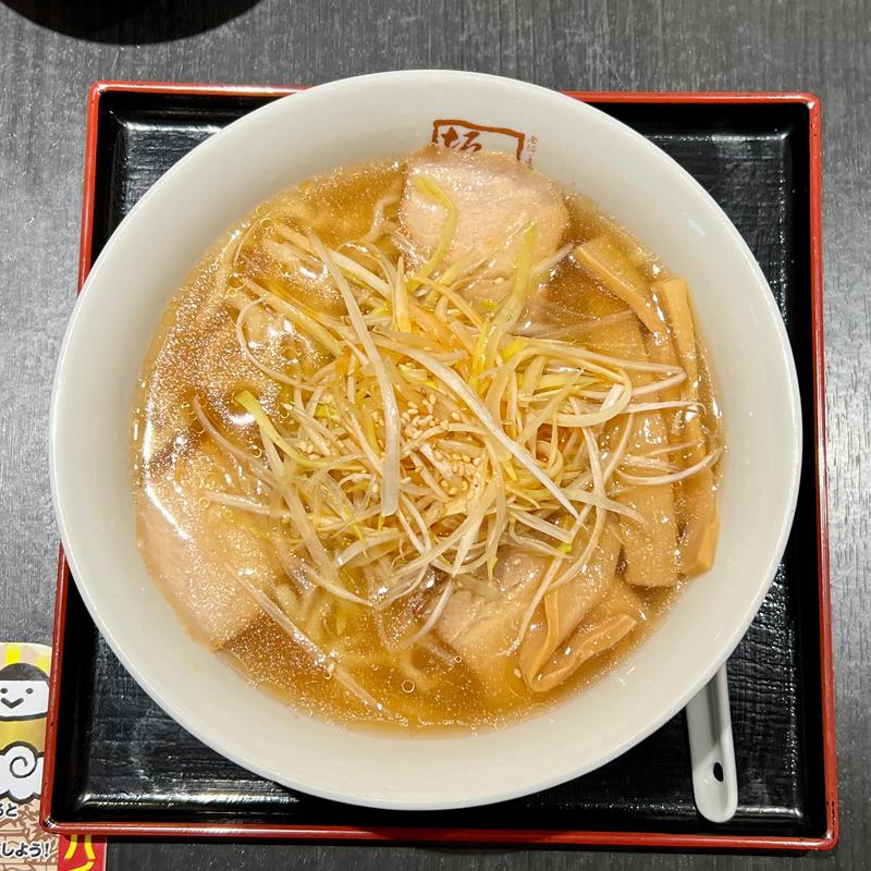 ねぎラーメン(喜多方ラーメン 坂内 天神大名店)