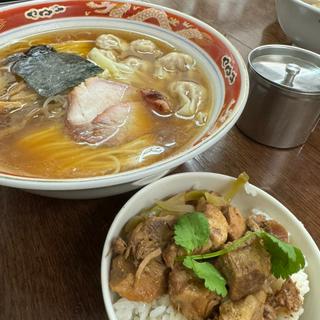 ランチBセット(支那ソバ かづ屋)