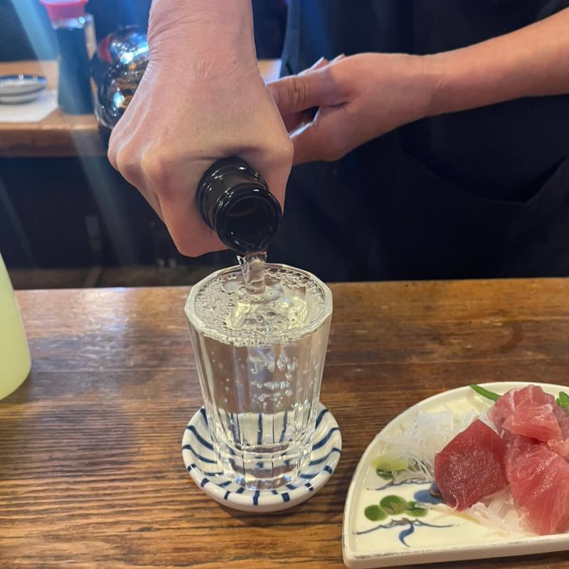 コップ酒（冷や）(魚三酒場 富岡店)