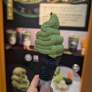 抹茶ソフトクリーム(一◯八抹茶茶廊 光が丘IMA店)