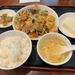 豚肉と玉子キクラゲ炒め