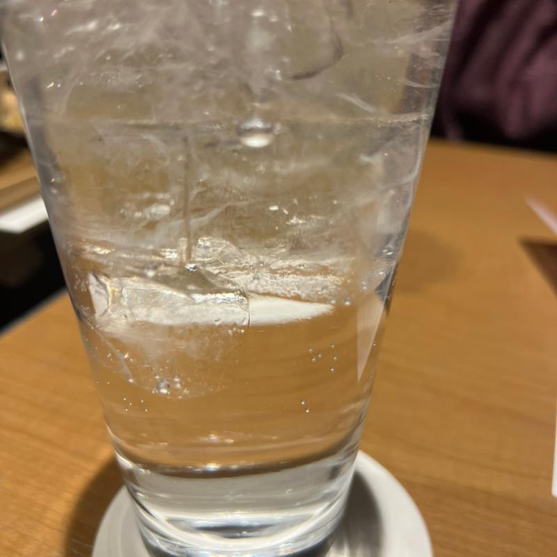 兼八のソーダ割り(稲住温泉 )