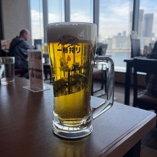 生ビール（大）(万葉庵)