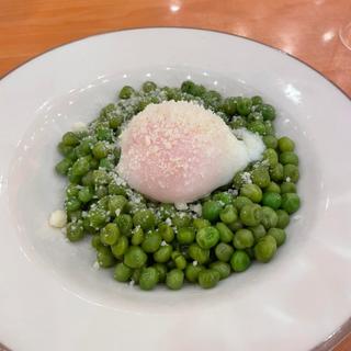 柔らか青豆の温サラダ(サイゼリヤ 東名川崎インター店)