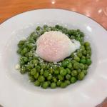 柔らか青豆の温サラダ