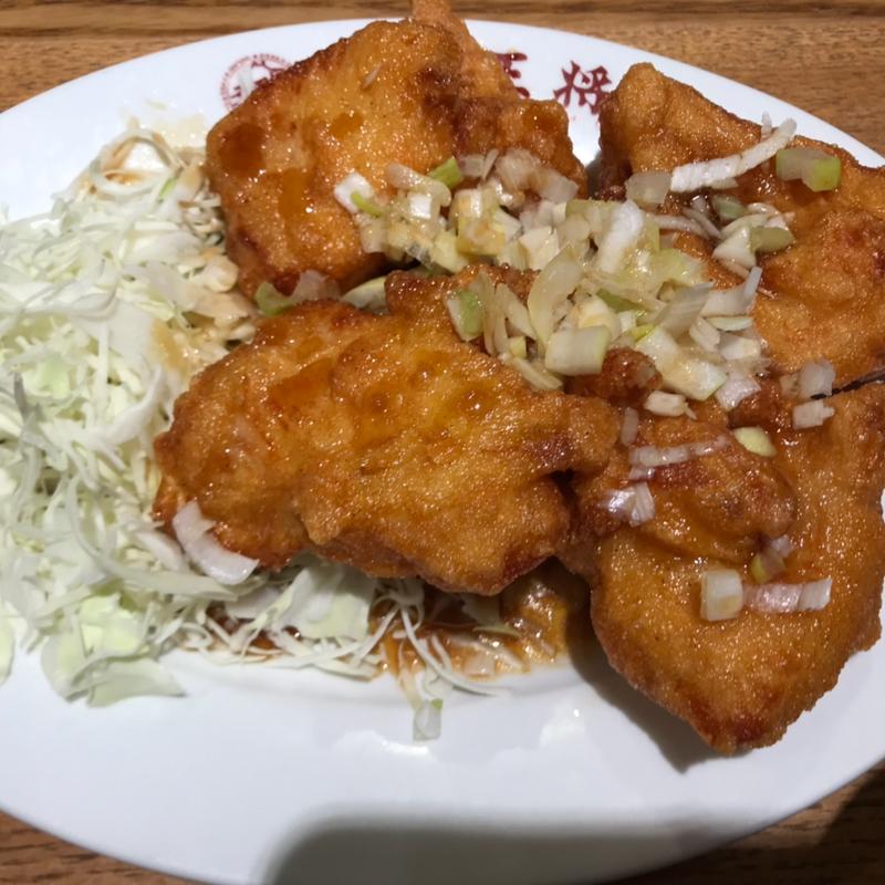 油淋鶏定食(大阪王将 エトモ中央林間店)