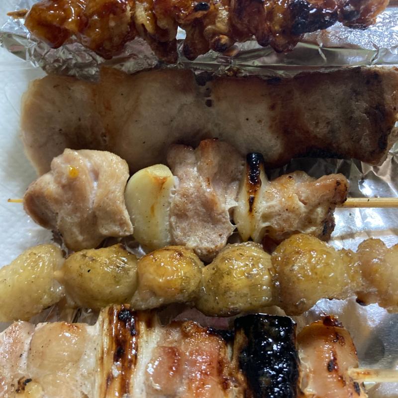 店頭販売焼き鳥5本(ドラッグストアコスモス 戸島西店)