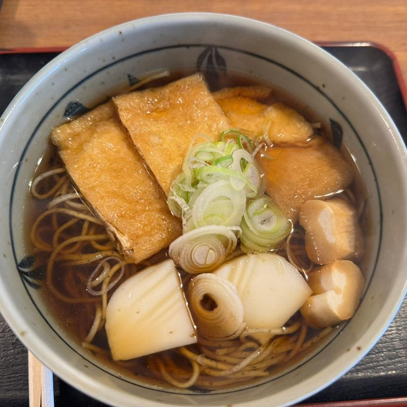 きつねそば(更科大黒 )