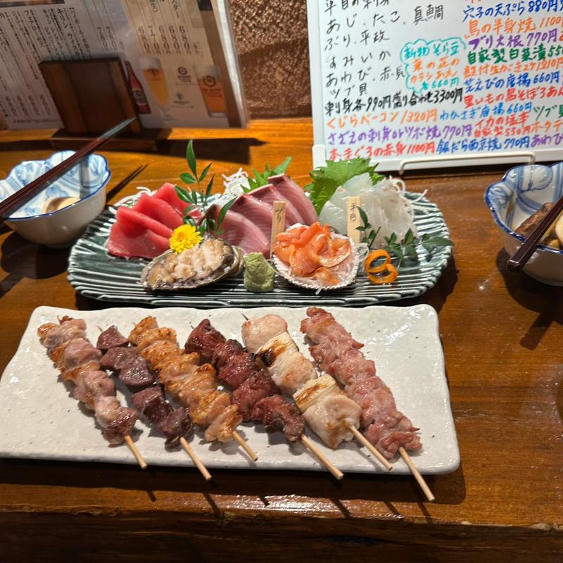 刺身盛り合わせ(くすくす )