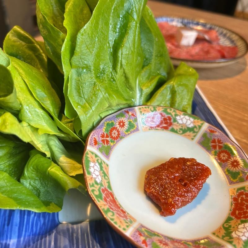 包みサラダ菜(牛ざんまい 金山)