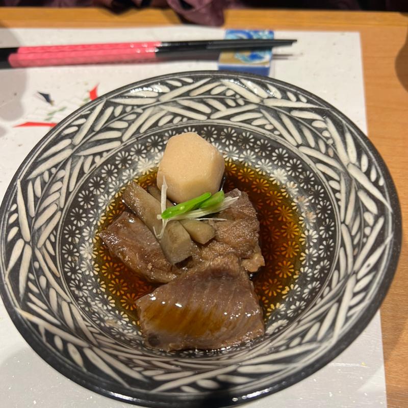 あら煮 アカエイ(コース料理)(稲住温泉 )