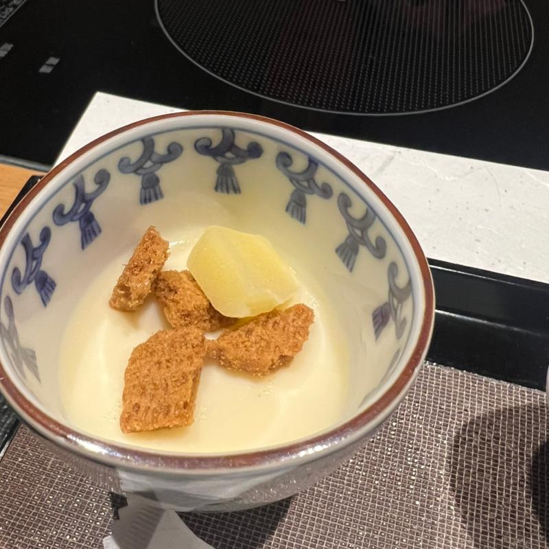 リンゴプリン(コース料理)(稲住温泉 )