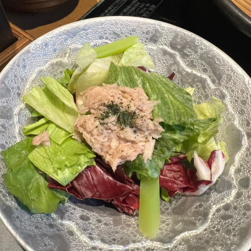 野菜サラダ(冬朝膳)(稲住温泉 )