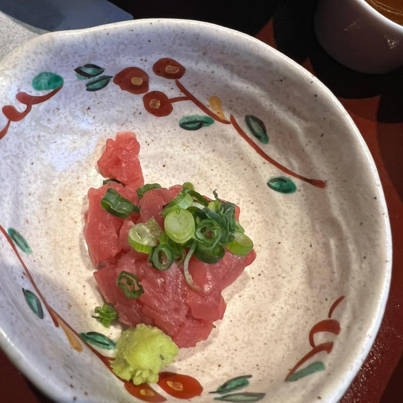 本鮪たたき(冬朝膳)(稲住温泉 )